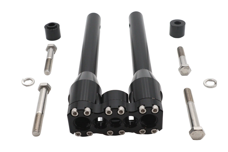 Wyatt Gatling 12 inch Baron Style Riser Set Black