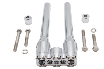 Wyatt Gatling 12 inch Baron Style Riser Set Chrome