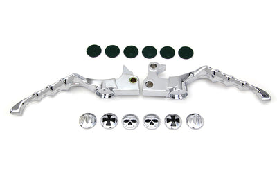 Chrome Skeleton Hand Lever Set