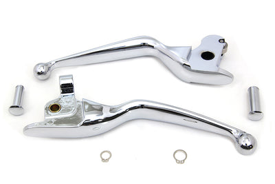Chrome Wide Tamer Hand Lever Set