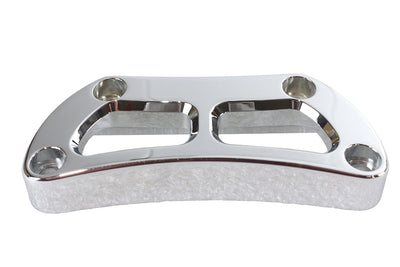 Cutout Design Riser Top Clamp Chrome