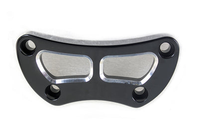 Cutout Design Riser Top Clamp Black