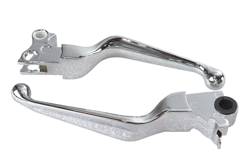 Chrome V-Cut Hand Lever Set