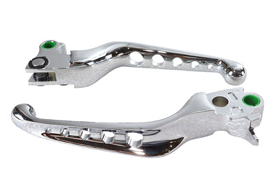 Chrome Drilled Hand Lever Set