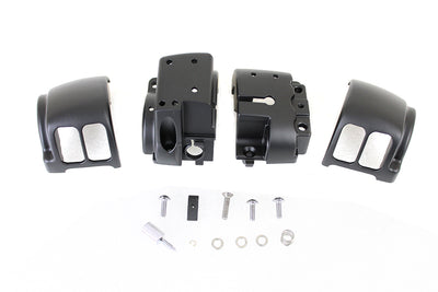 Handlebar Control Switch Housing Kit Black