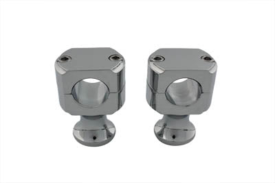 Shorty Style Chrome Riser Set