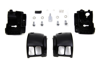 Handlebar Control Switch Housing Kit Black