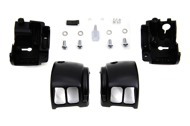 Handlebar Control Switch Housing Kit Black