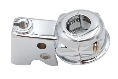 Clutch Hand Lever Bracket with Clamp Chrome