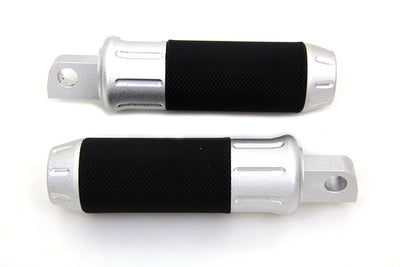 Chrome Shot Peened Style Footpeg Set