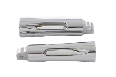 Chrome Milled Style Footpeg Set