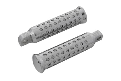 Chrome Micro Holes Footpeg Set