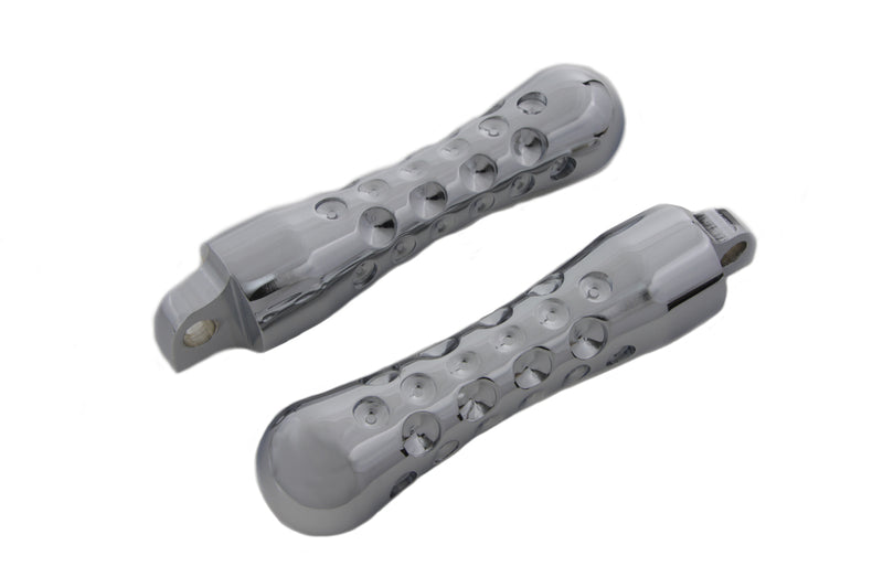 Chrome Contour Agostinni Footpeg Set