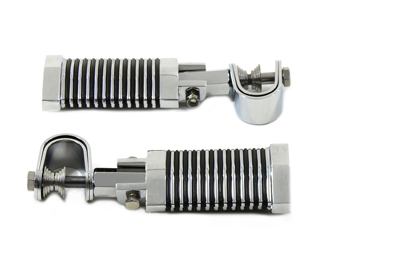 O-Ring Style Footpeg Set Flat Diamond Shape