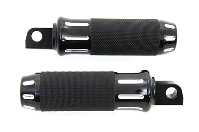 Black Cobra Style Footpeg Set
