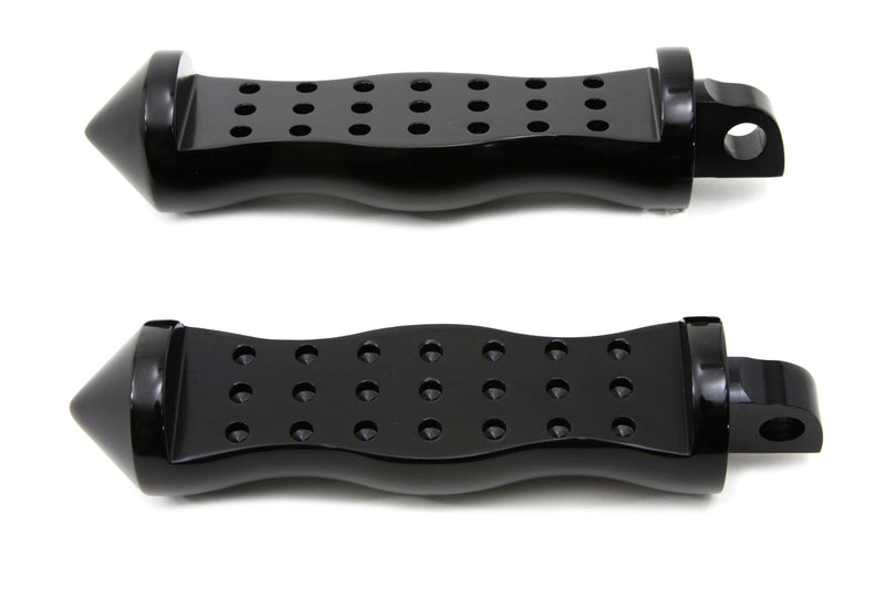 Black Form Factor Footpeg Set Druid Style