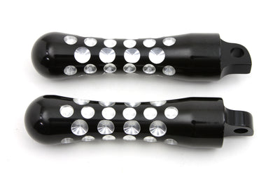 Black Contour Agostinni Footpeg Set