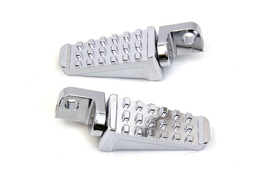 Chrome Racer Style Footpeg Set