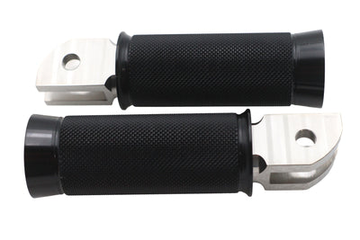 M8 Speedster Driver Footpeg Set Black