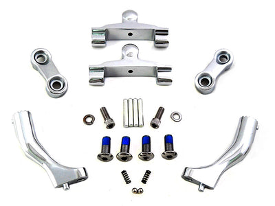 Adjustable Passenger Footboard Mount Set