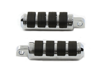 Small Cats Paw Footpeg Set Chrome