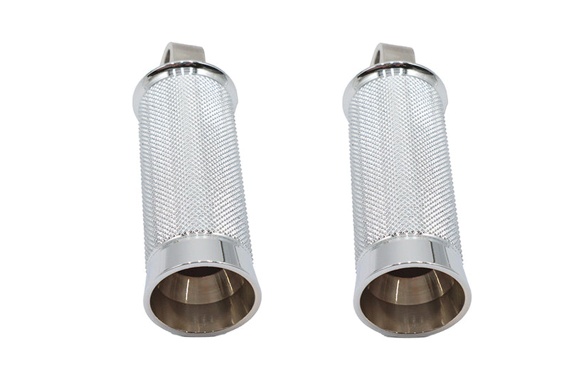 Speedster Hollow Point Male Footpeg Set Chrome