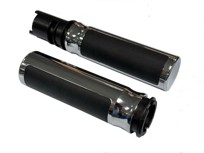 Bronx Throttle By Wire Grip Set Chrome
