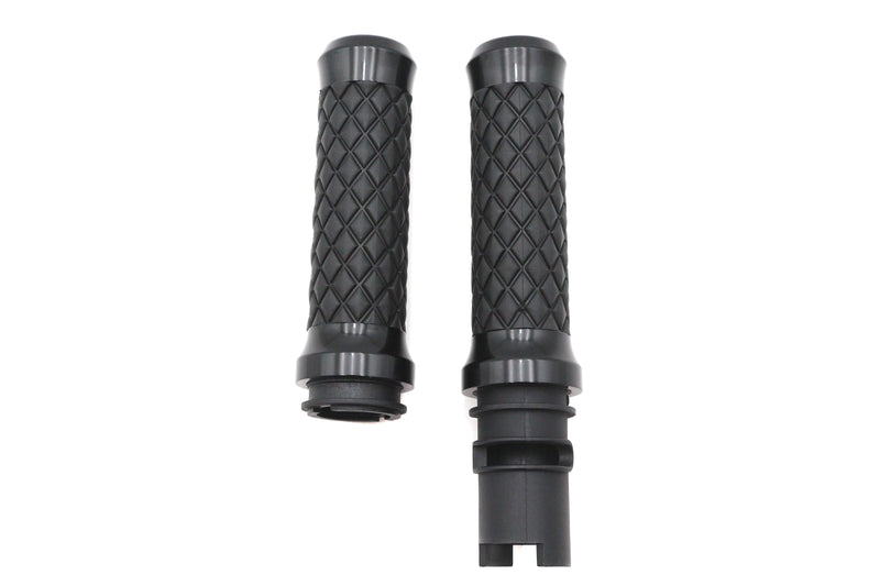 Argyle Style Grip Set Black