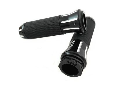 Black Grip Set with Black End Caps