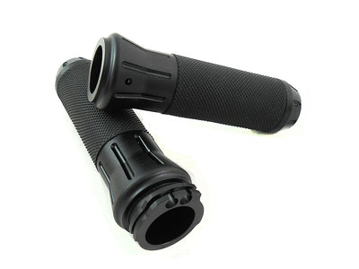 Black Grip Set with Black End Caps