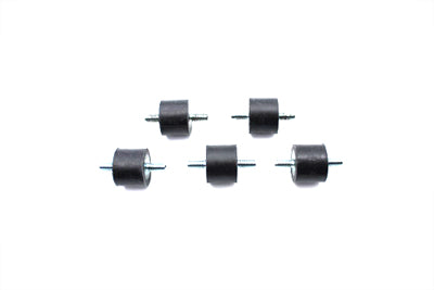 ISO Mount Stud with Spring 1/4 inch x 20