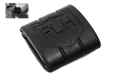 Black Rubber Brake Pedal Pad With FLH Logo