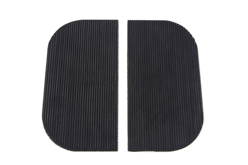 Mini Footboard Mat Set Black Rubber