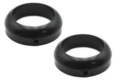 1 inch Handlebar Collar Set Black