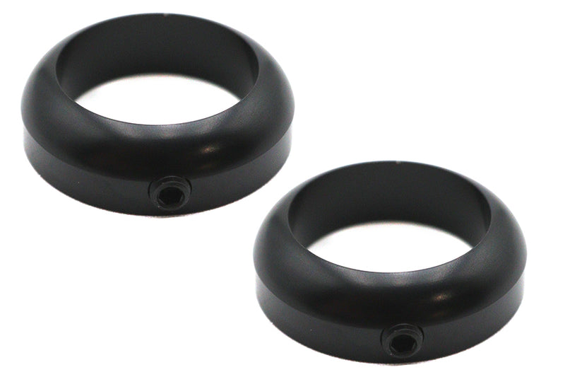 1 inch Handlebar Collar Set Black