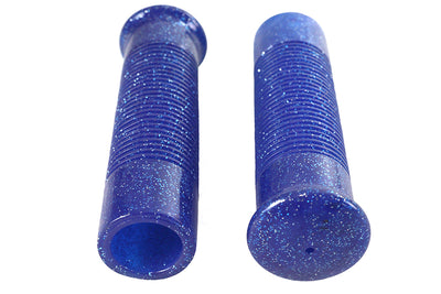 Blue Metal Flake Grip Set