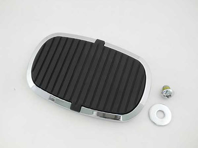 Large Brake Pedal Pad Chrome