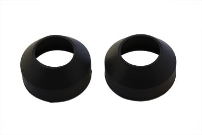 Rubber Fork Boots Black