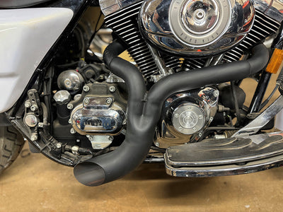 Wyatt Gatling Ground Pounder Exhaust System Black