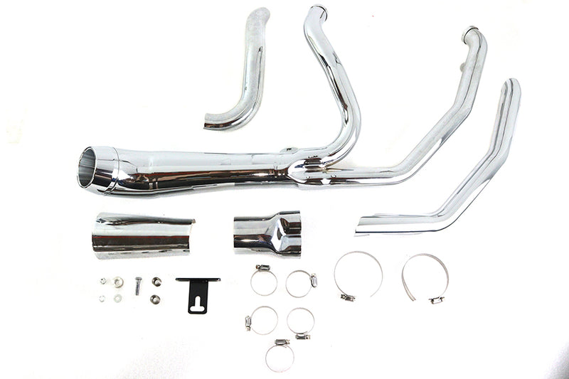Cyclone 1-3/4 inch 2 into 1 Exhaust Header Set Chrome