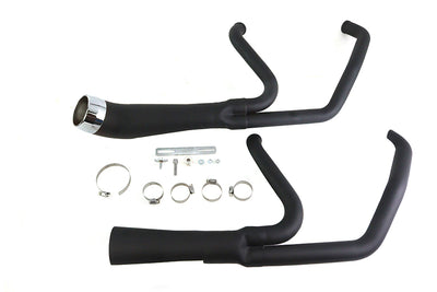 Cyclone 1-3/4 inch 2 into 1 Exhaust Header Set Black