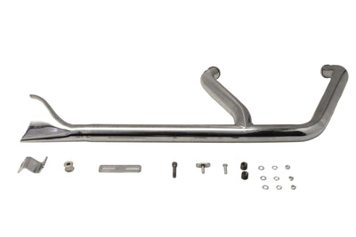 1-3/4 inch 2 into 1 Exhaust Header Set Chrome