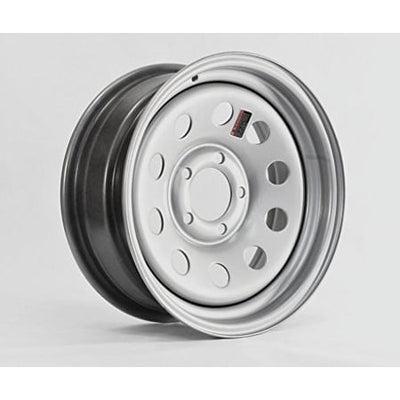 15X6 Mod 5H-4.5 Star Slvr - 20537
