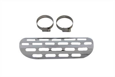 45 inch Exhaust Heat Shield Perforated Style