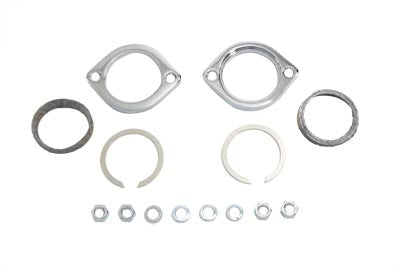 Exhaust Flange Kit Chrome
