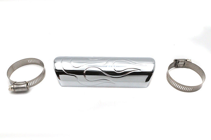 Exhaust Heat Shield Flame Style