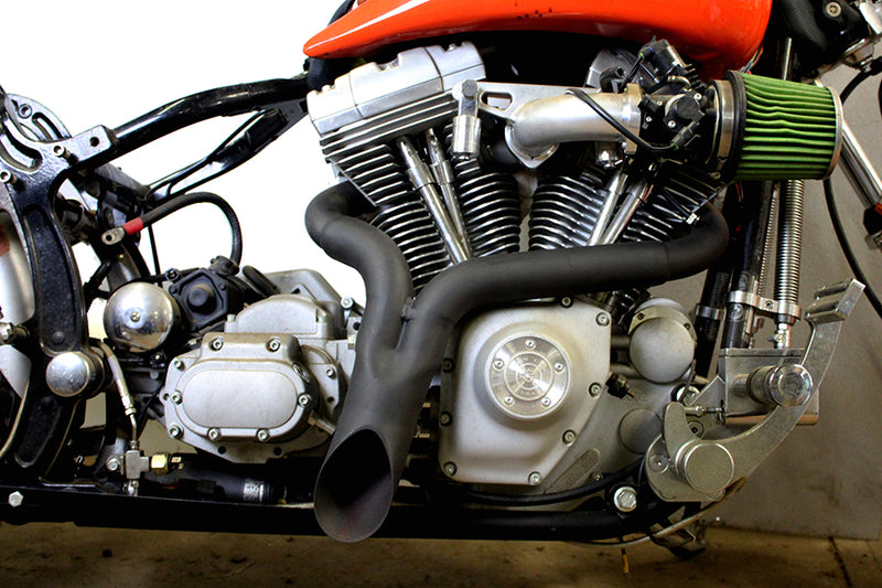 Wyatt Gatling  inchY inch Exhaust Pipe Header Black