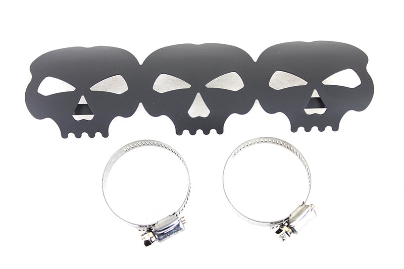 Black Skull Heat Shield