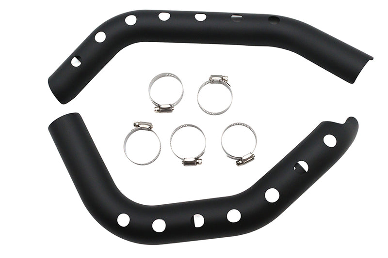 Drag Exhaust Pipe Heat Shield Set