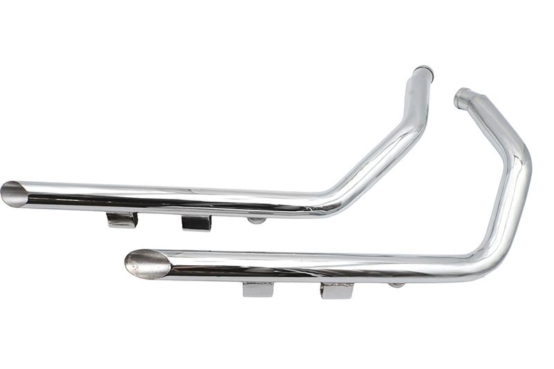 Ultima Exhaust 2 inch Drag Pipe Set Slash Cut Ends